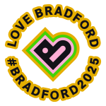 Bradford City of Culture 2025 logo - Gold