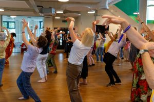 Bollywood Dancing with Tricia and Deeba