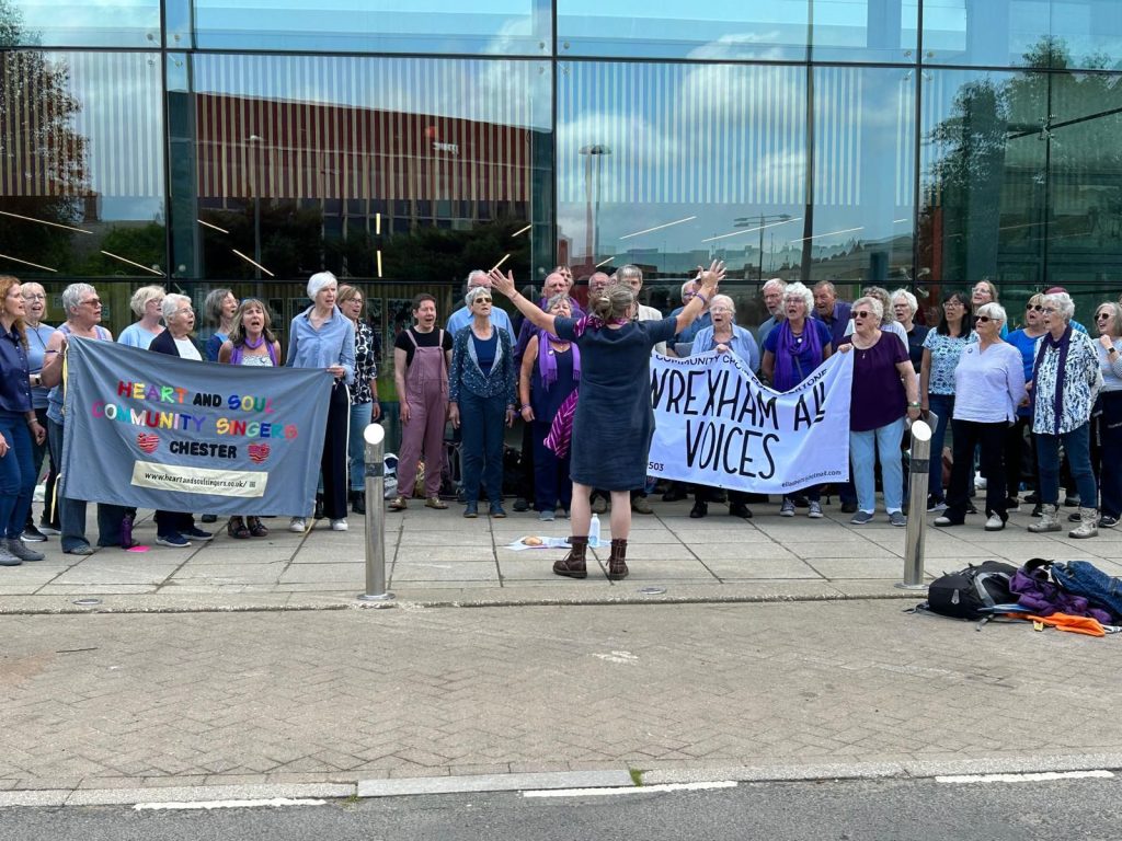 Wrexham All Voices and Heart & Soul Community Singers, Chester