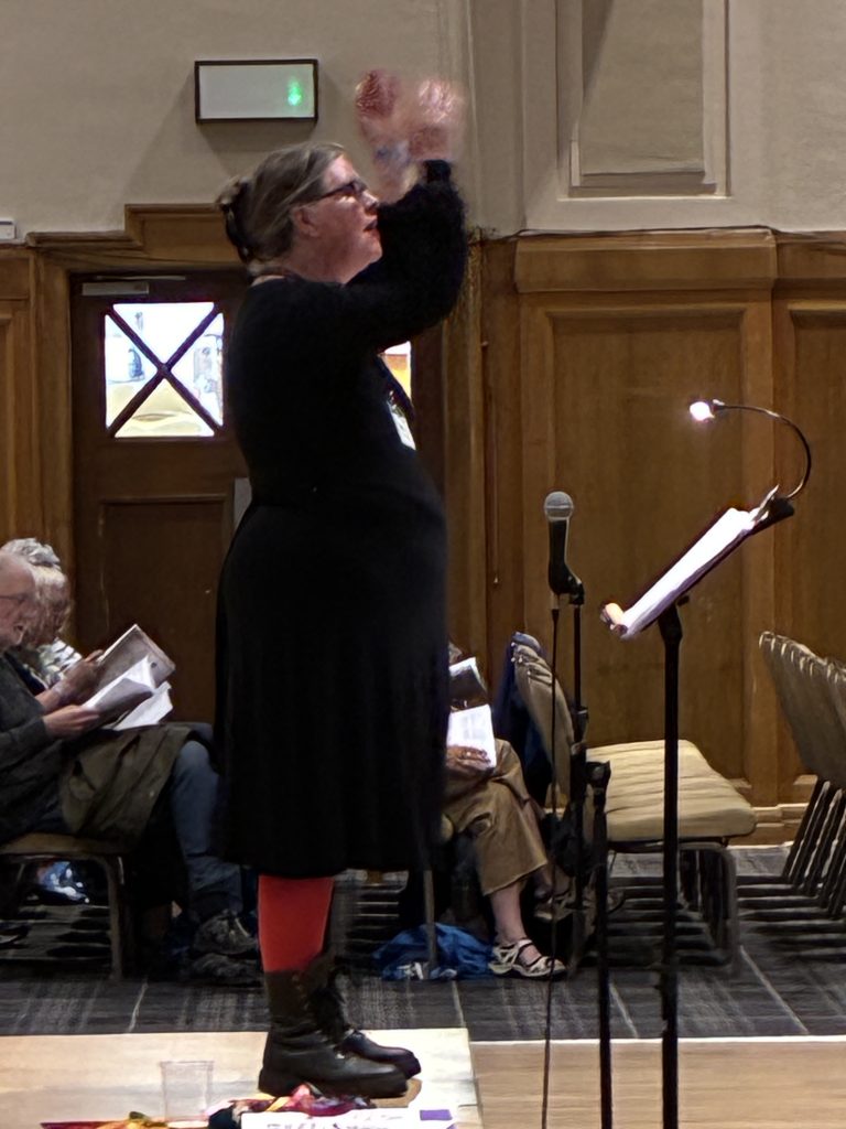 Kate Howard conducting
